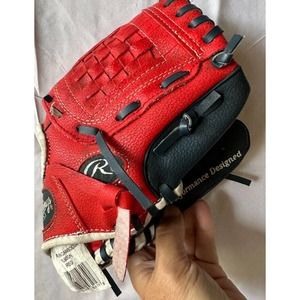RAWLINGS Youth Baseball Glove Model PL90SN Red & Blue - RHT